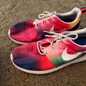Rainbow nikes